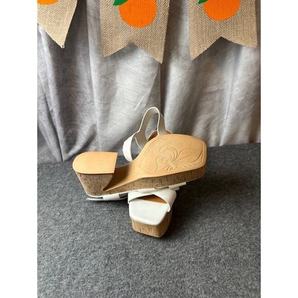 Sarto By Franco Sarto Donati Cork Platform Sandal Shoe Size 9.5 - Picture 6 of 9